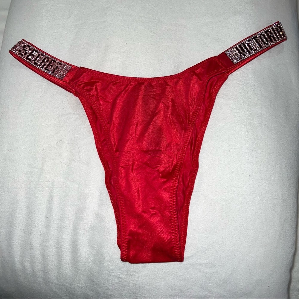 VS SHINE STRAP BRAZILIAN PANTY